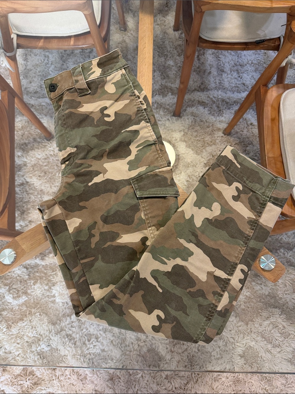 Madewell Camo High-Rise Women’s Jeans - Green/Brown
